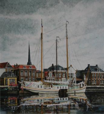 Harbour of Lemmer.