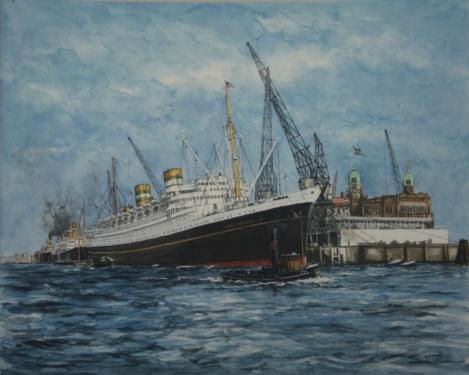 s.s. Nieuw Amsterdam & s.s. Veendam.